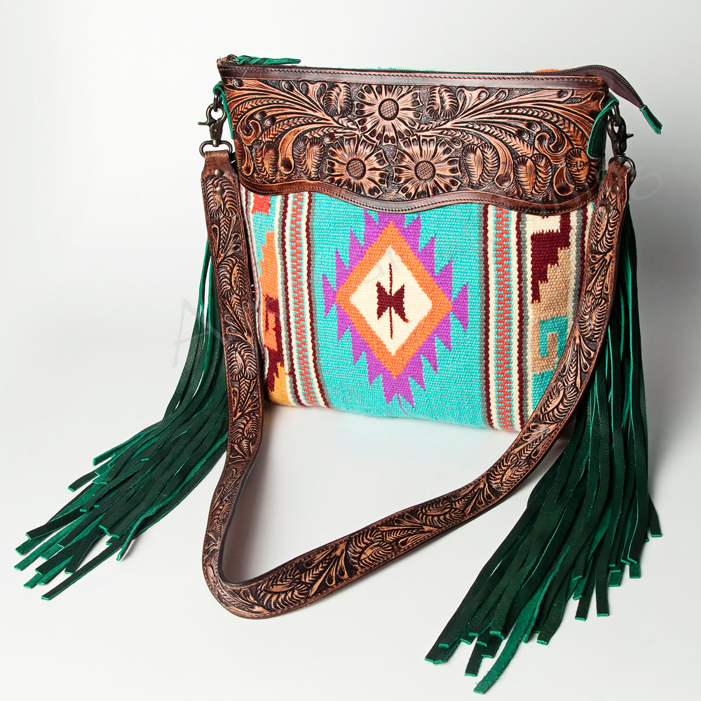 LC-ADBGZ306I Crossbody Genuine Western Leather Women Bag