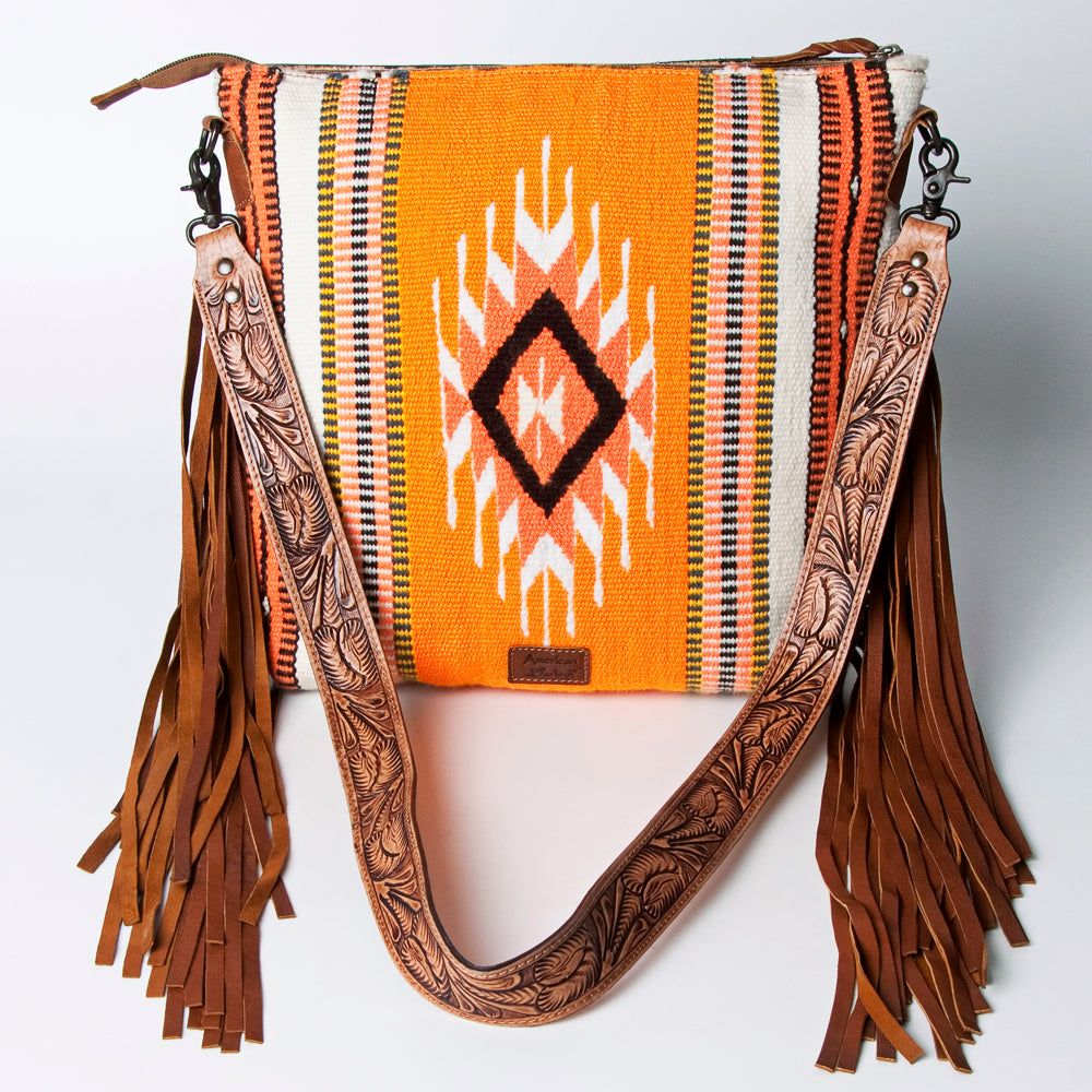 LC-ADBGZ306K Crossbody Genuine Western Leather Women Bag