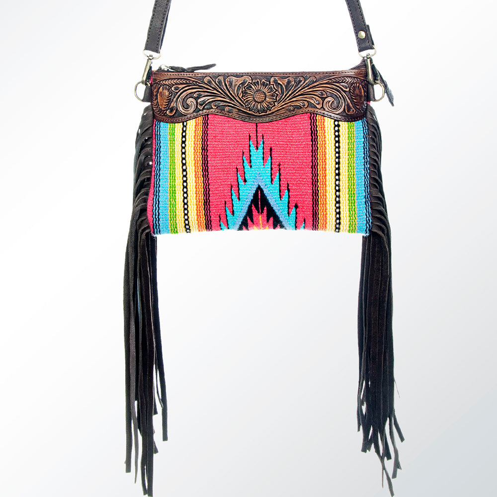 LC-ADBGZ184 Crossbody Genuine Western Leather Women Bag Becca