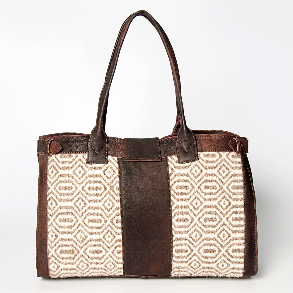 LC-ADBGZ309 Duffel Genuine Western Leather Women Bag