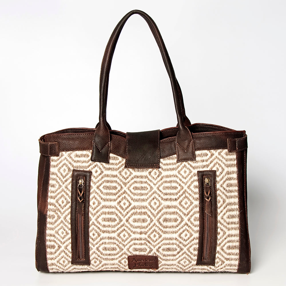 LC-ADBGZ309 Duffel Genuine Western Leather Women Bag