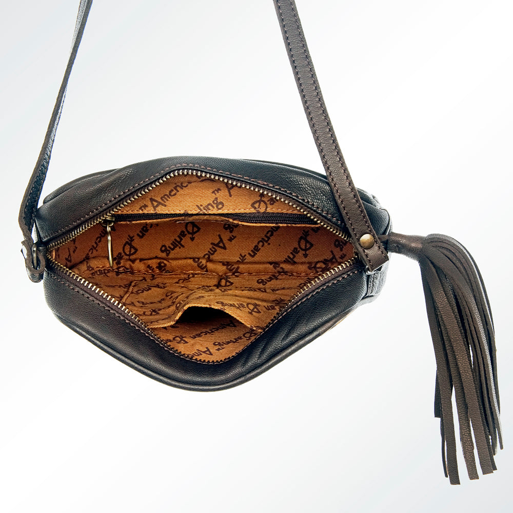 LC-ADBGZ312E  Crossbody Genuine Western Leather Women Bag