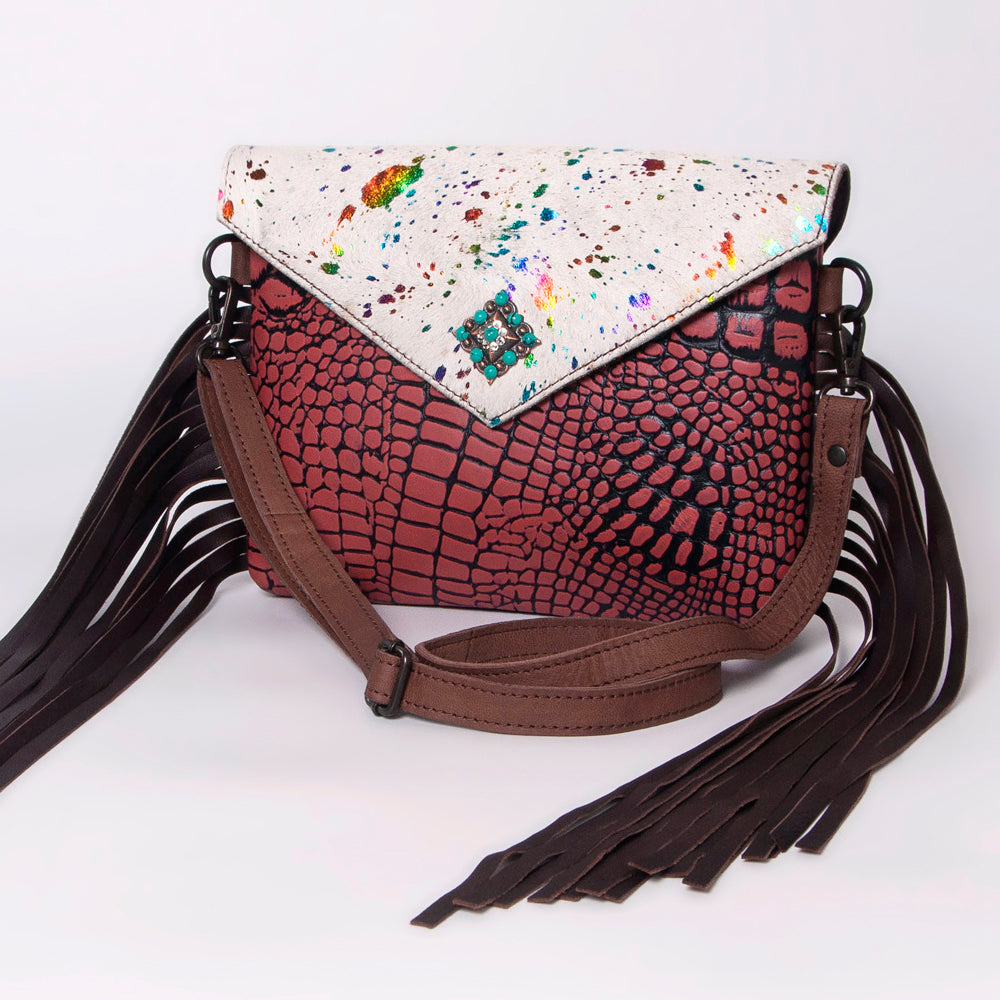 LC-ADBGZ314 Envelope Genuine Western Leather Bag