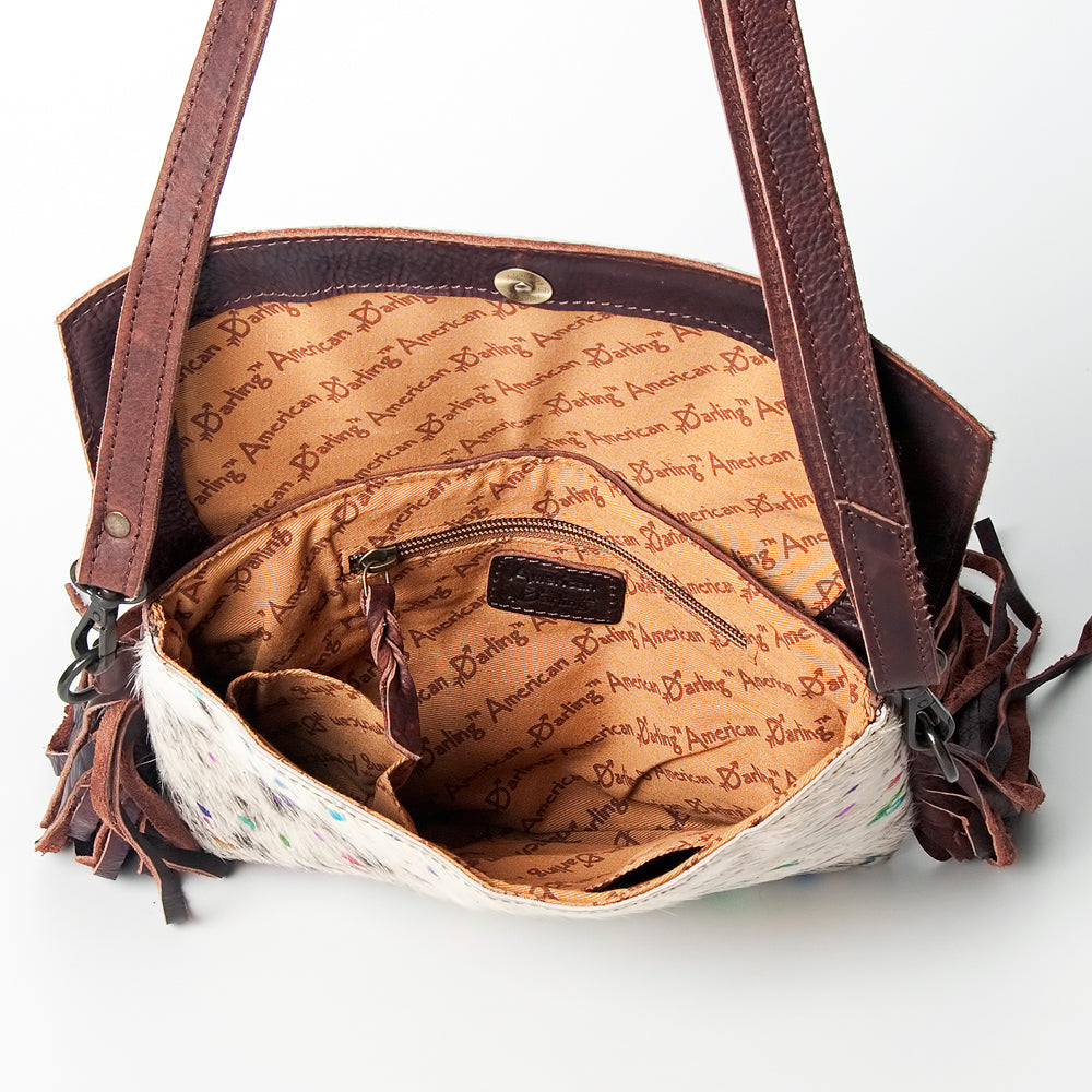 LC-ADBGZ321 Envelope Hair-On Genuine Western Leather Women Bag