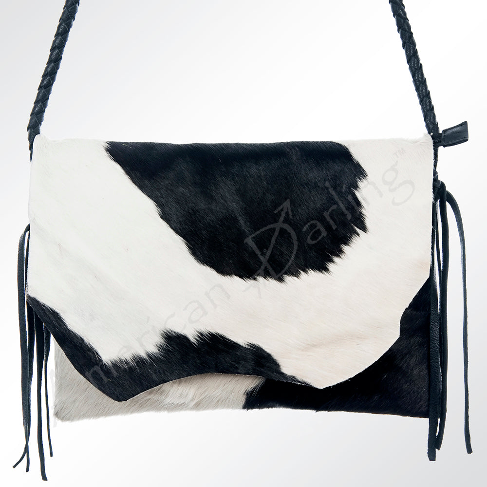 LC-ADBGZ322 Crossbody Hair-On Genuine Western Leather Women Bag