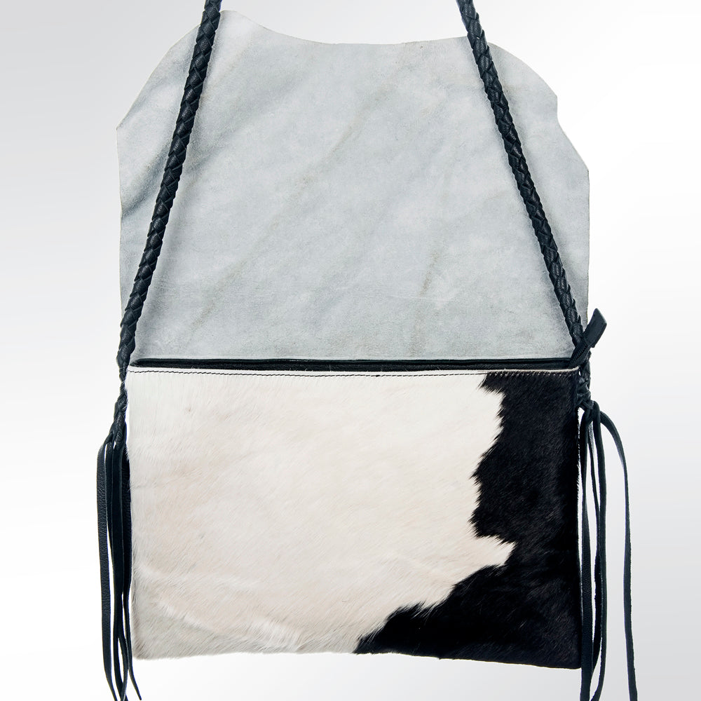 LC-ADBGZ322 Crossbody Hair-On Genuine Western Leather Women Bag