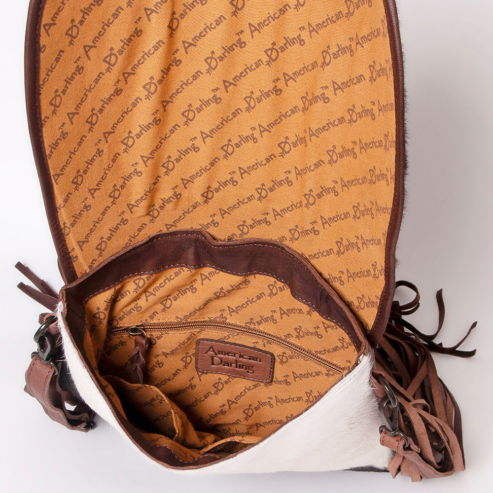 LC-ADBGZ358 Messenger Hair-On Genuine Western Leather Women Bag