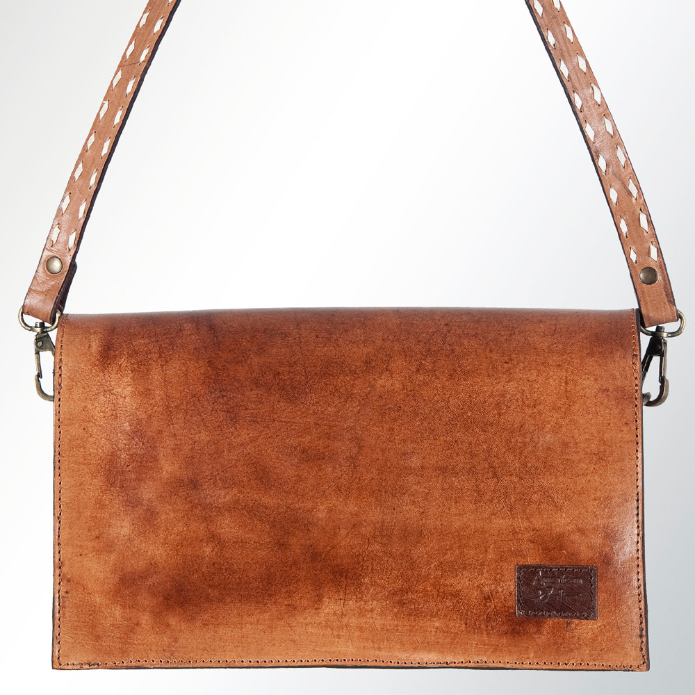 LC-ADBGZ327 Crossbody Genuine Western Leather Women Bag