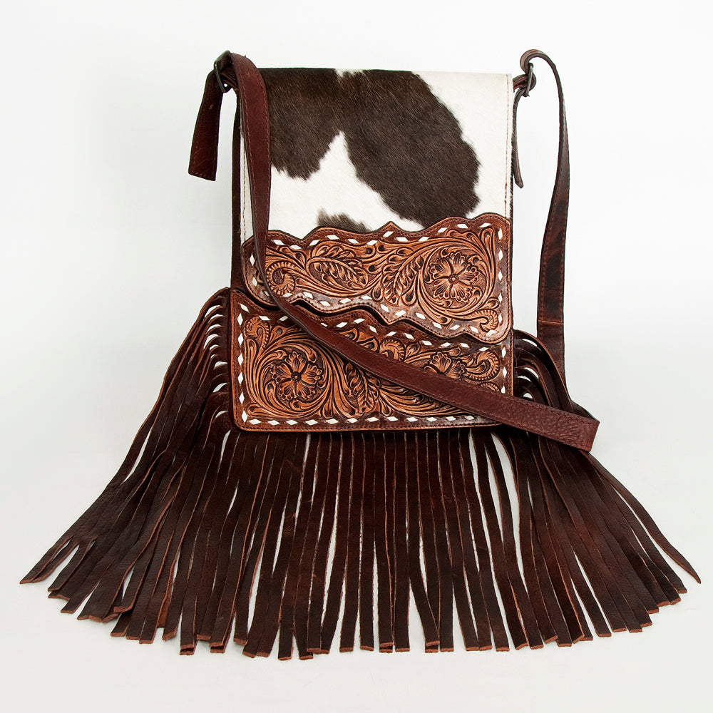 LC-ADBGZ333 Crossbody Hair-On Genuine Western Leather Women Bag