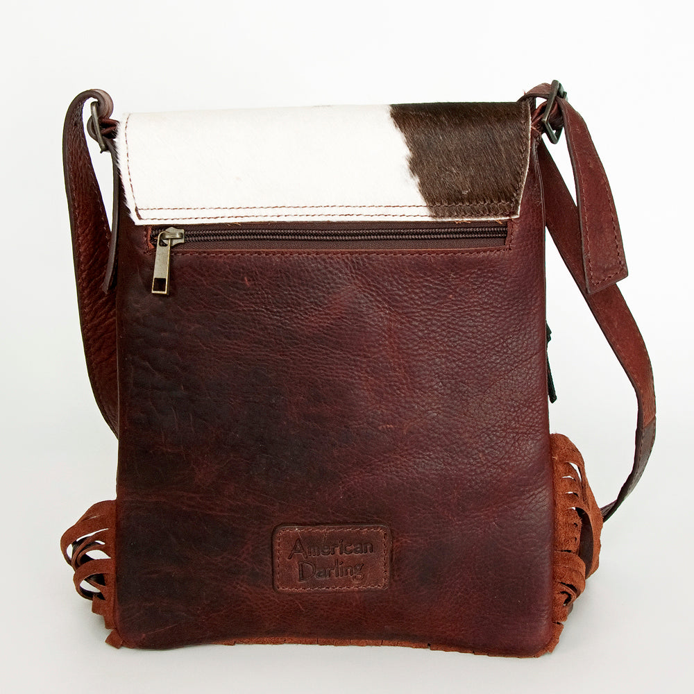 LC-ADBGZ333 Crossbody Hair-On Genuine Western Leather Women Bag
