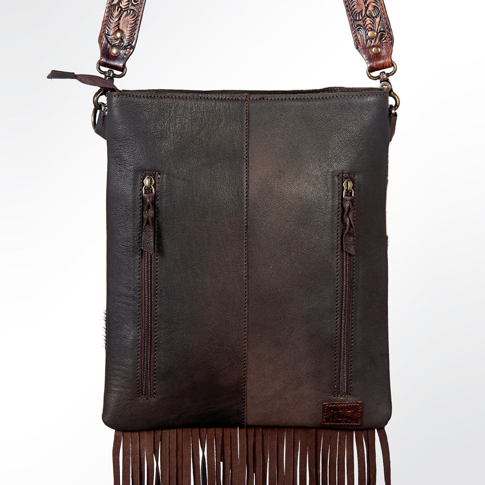 LC-ADBGZ125A Chaps Hair on Genuine Western Leather Women Bag