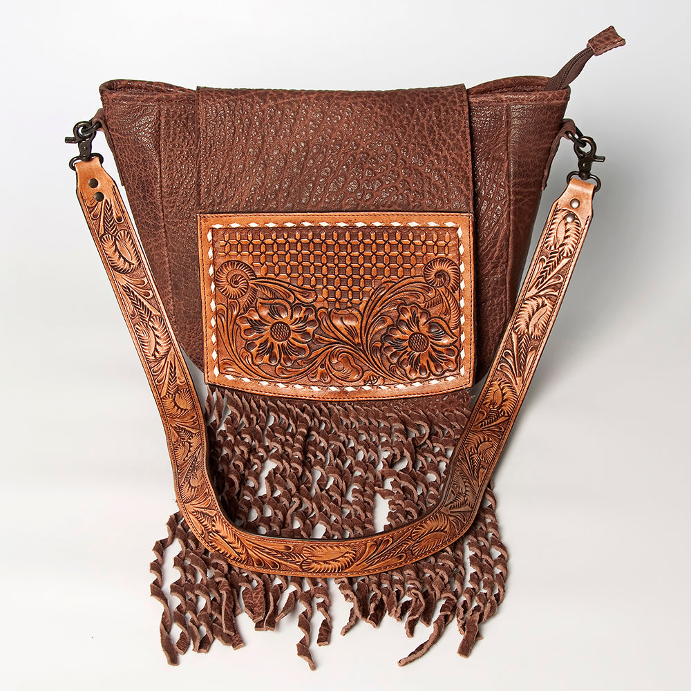 LC-ADBGZ265A Messenger Genuine Western Leather Women Bag