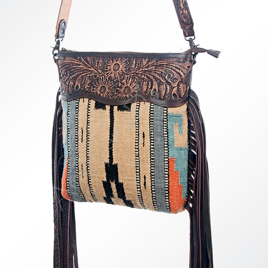 LC-ADBGZ364 Crossbody Genuine Western Leather Women Bag