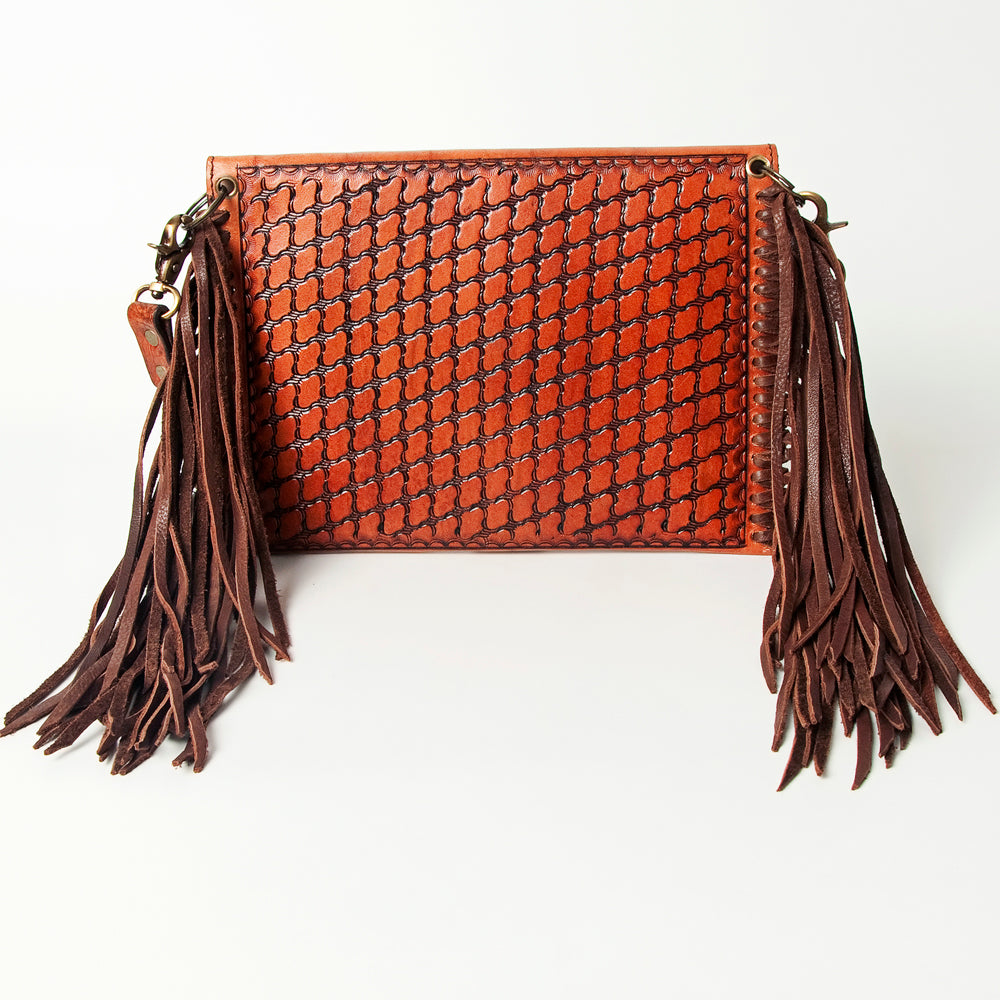 LC-ADBGK106 Envelope Genuine Western Leather Women Bag