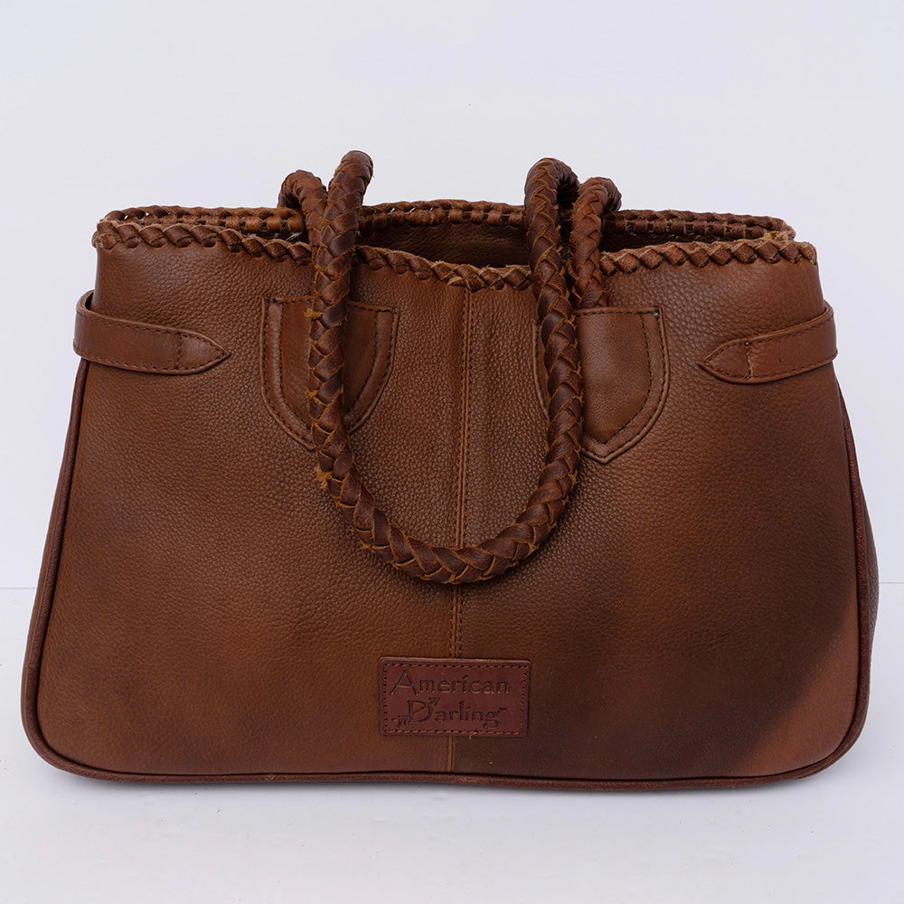 ADBGD127 Tote Genuine Western Leather Women Bag Sage