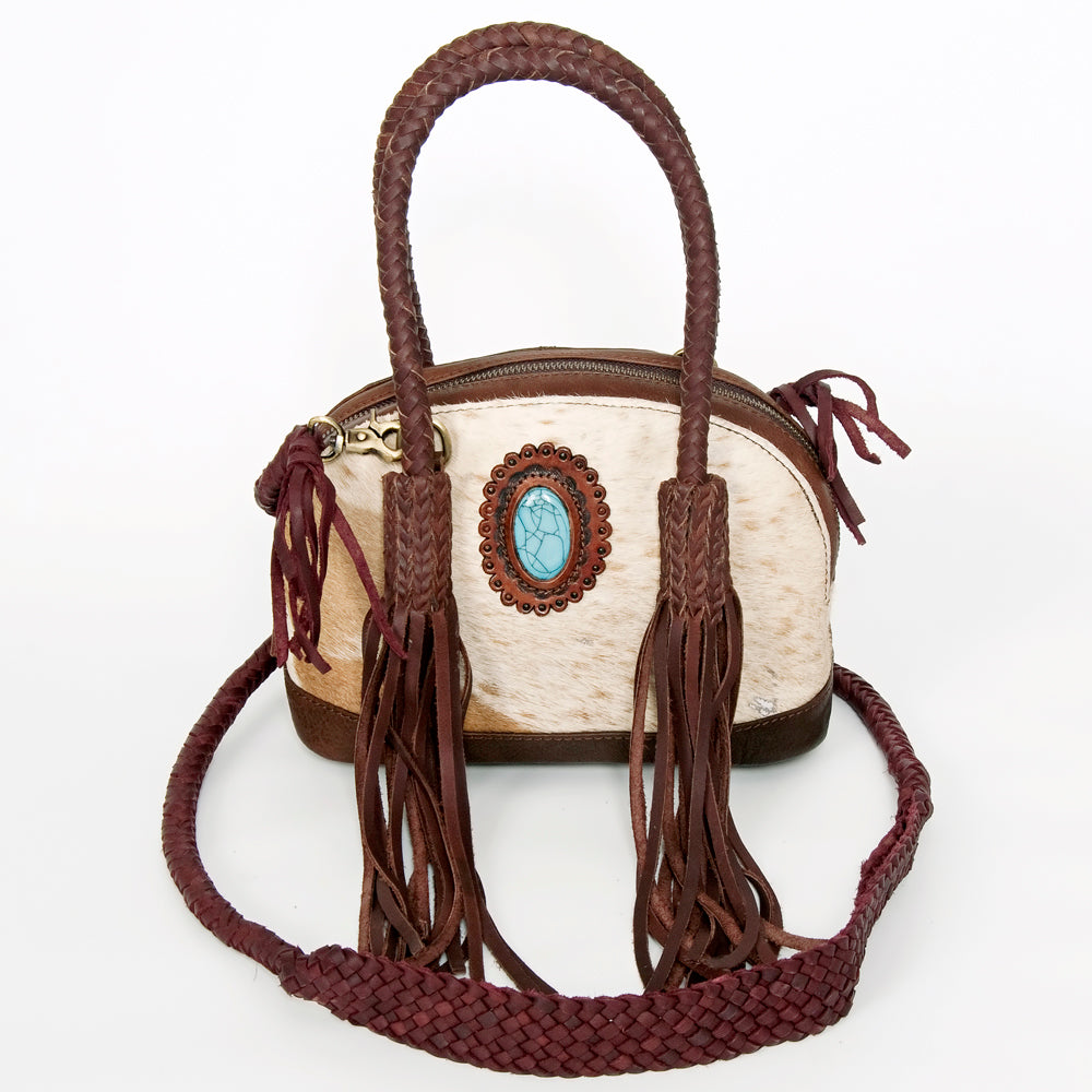 ADBGD130 Tote Hair On Genuine Western Leather Women Bag