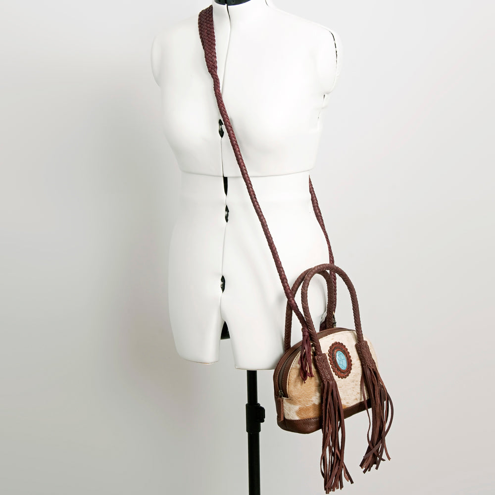 ADBGD130 Tote Hair On Genuine Western Leather Women Bag