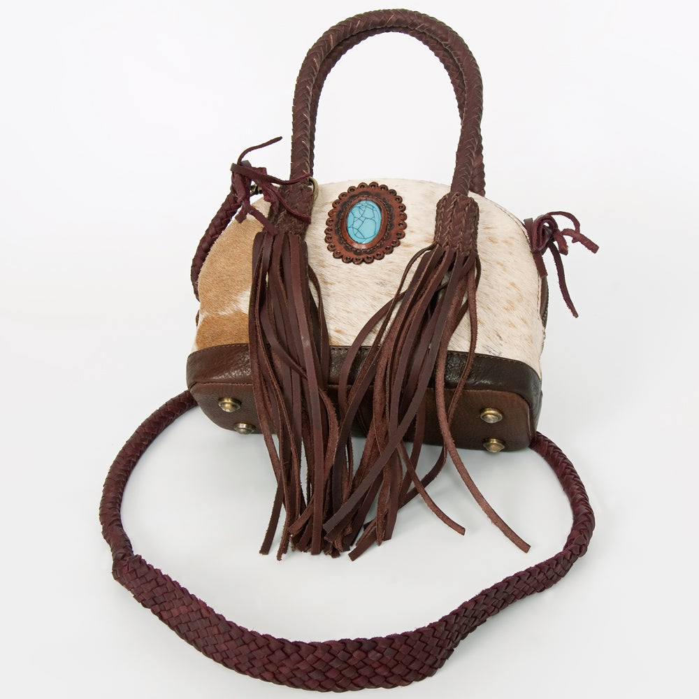 ADBGD130 Tote Hair On Genuine Western Leather Women Bag