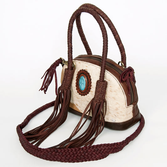 ADBGD130 Tote Hair On Genuine Western Leather Women Bag