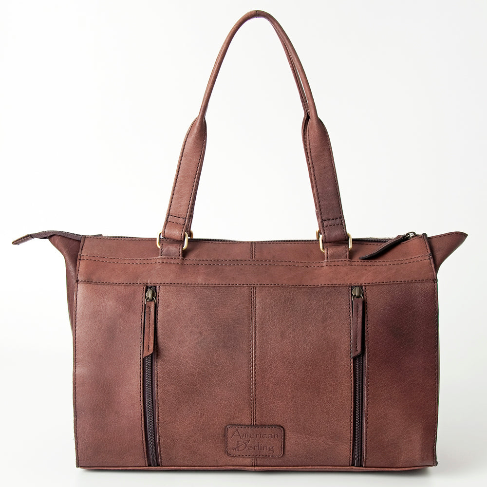 ADBGI164 Tote Genuine Western Leather Women Bag Sage