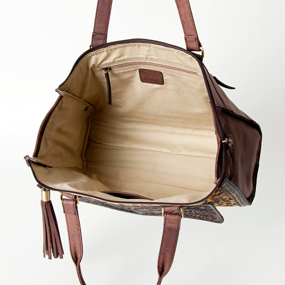 ADBGI164 Tote Genuine Western Leather Women Bag Sage