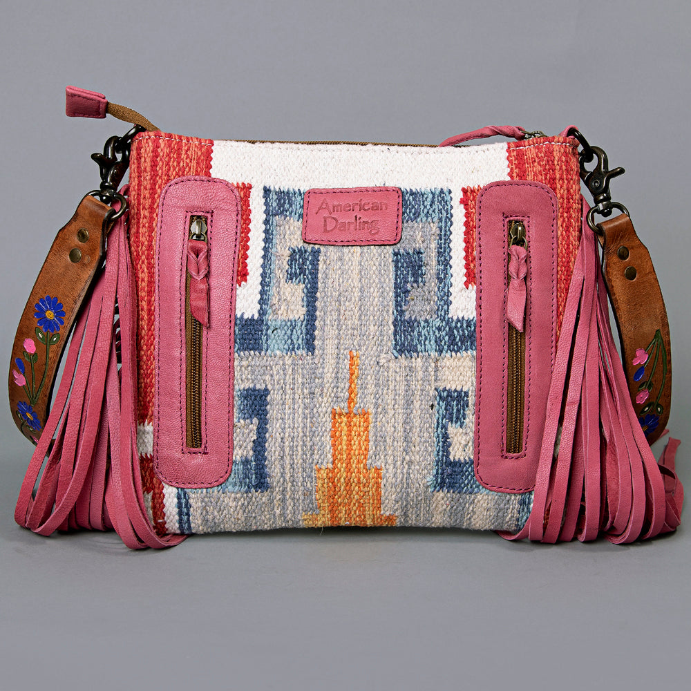 LC-ADBGZ374 Crossbody Genuine Western Leather Women Bag