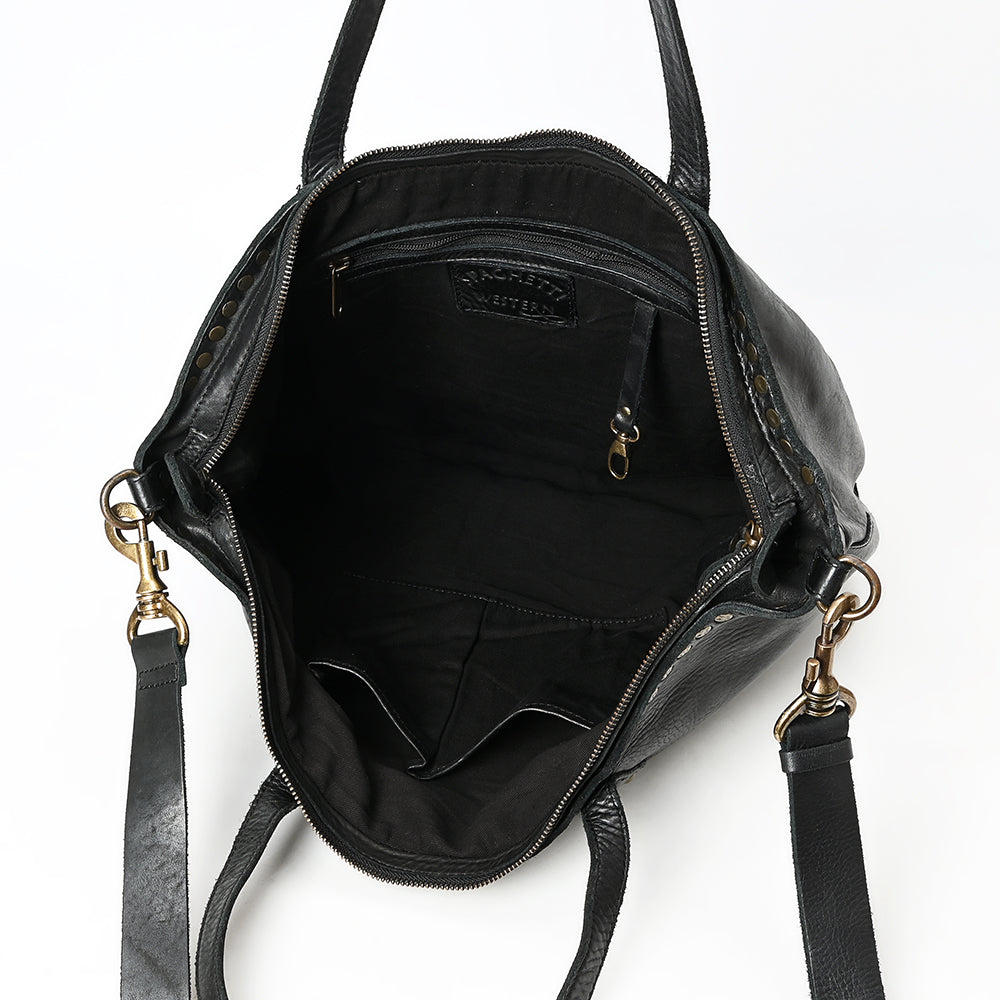 SWC135ABLK Tote Genuine Leather women bag western Bag