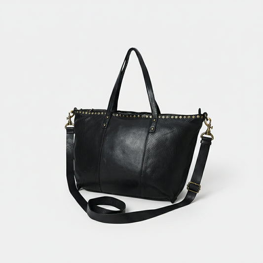 SWC135 The Meridian Studded Carryall Tote Bag