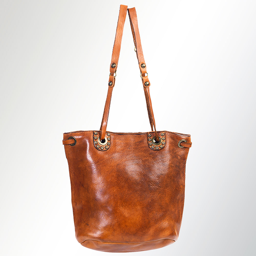 SWC138 Bucket Genuine Leather women bag western Bag