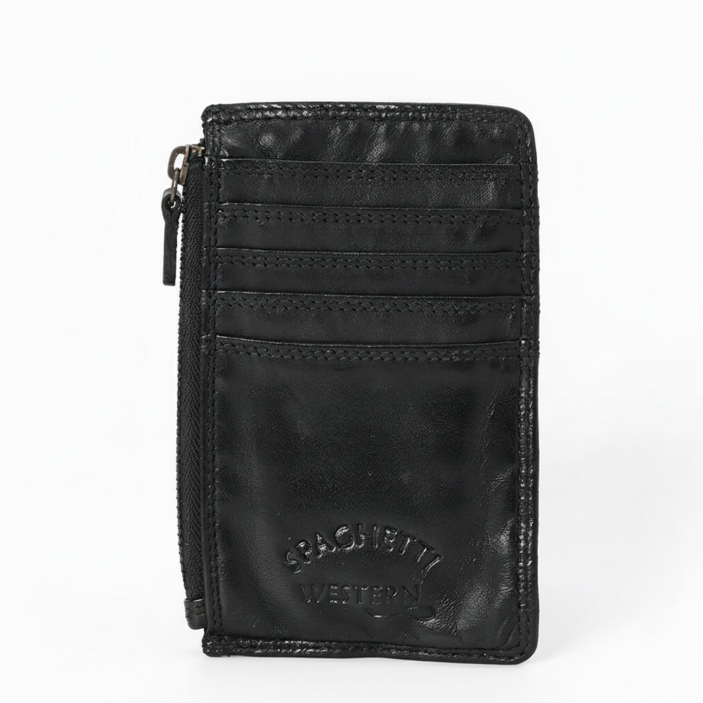 SWC146 Functional Leather Zipper Card Holder