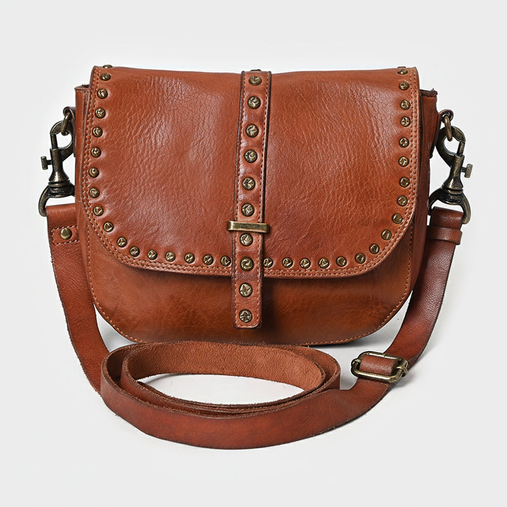 SWC155 Antique Brass Crossbody Bag