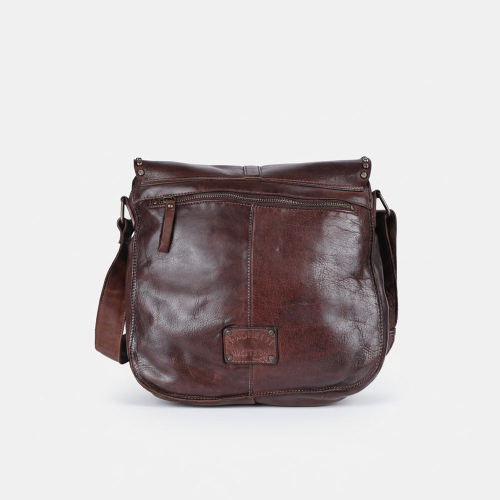 SWC157 Vintage-Inspired Studded Crossbody