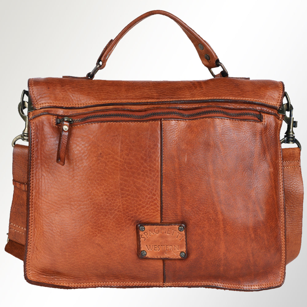 SWC171TAN Briefcase Genuine Leather women bag western Bag