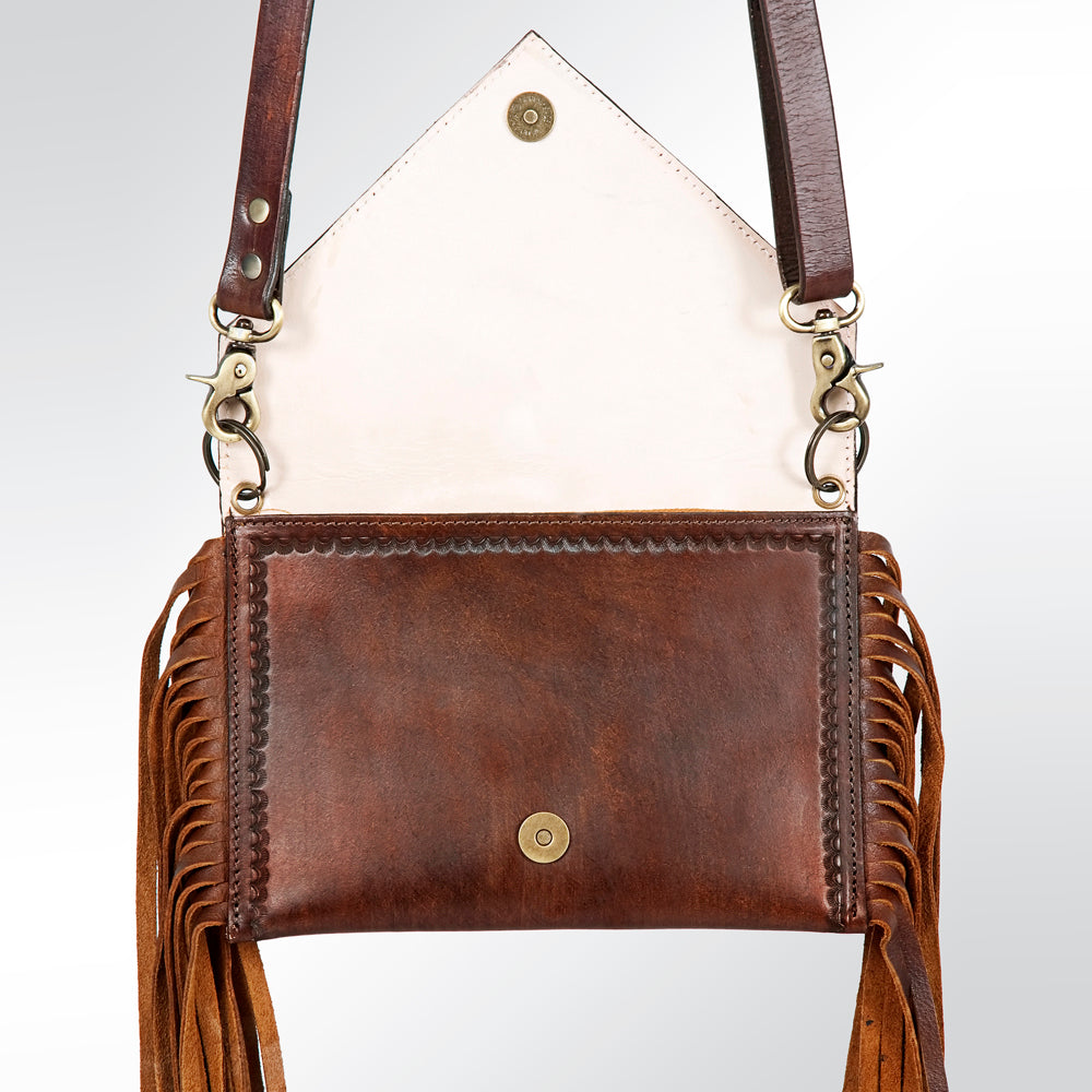 LC-ADBGA171 Envelope Genuine Western Leather Women Bag