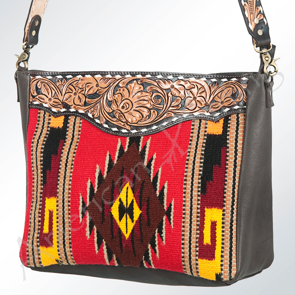 LC-ADBGA174 Crossbody Genuine Western Leather Women Bag