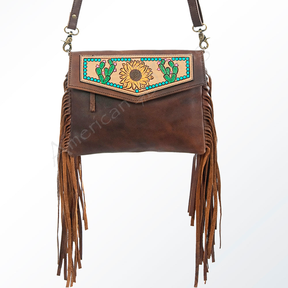 LC-ADBGA176 Envelope Genuine Western Leather Women Bag