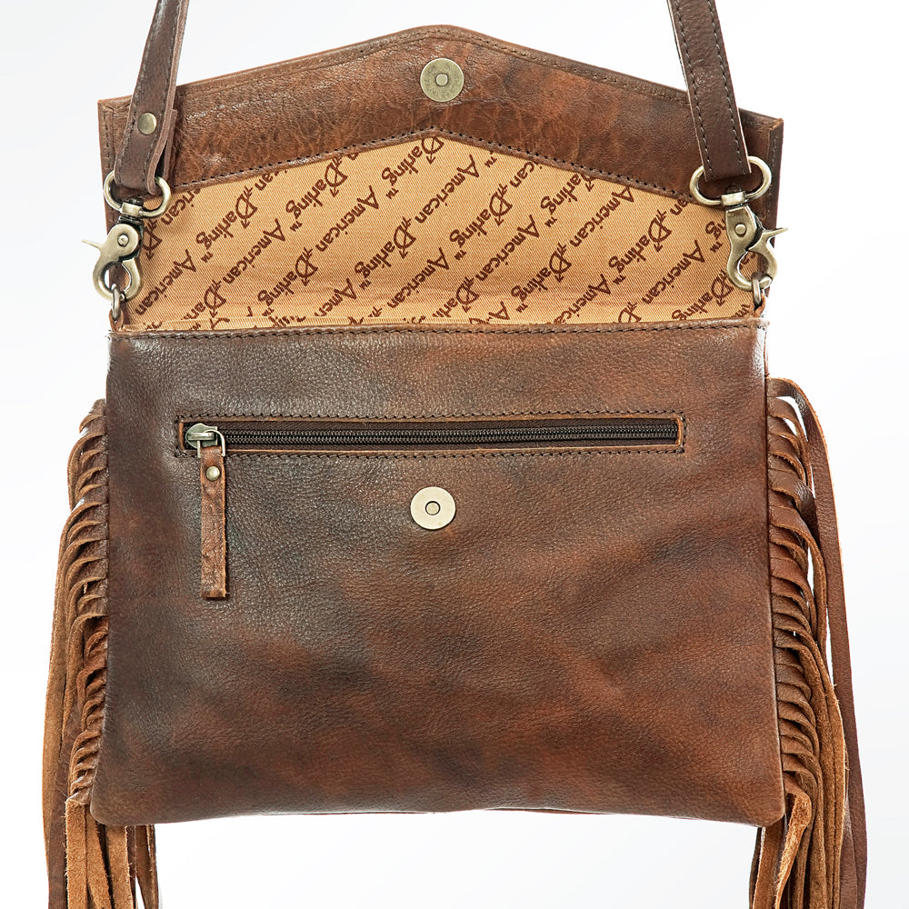 LC-ADBGA176 Envelope Genuine Western Leather Women Bag