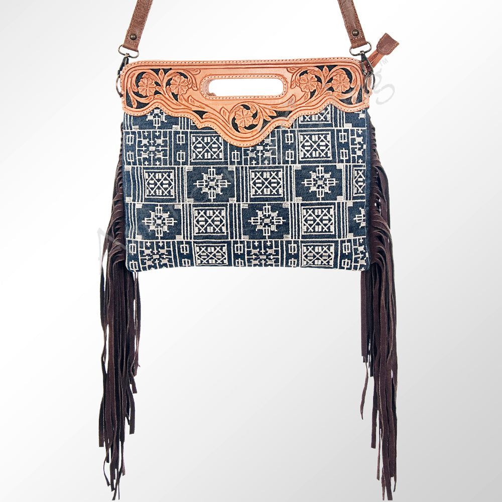 GIBGX158 Clutch Genuine Western Leather Women Bag