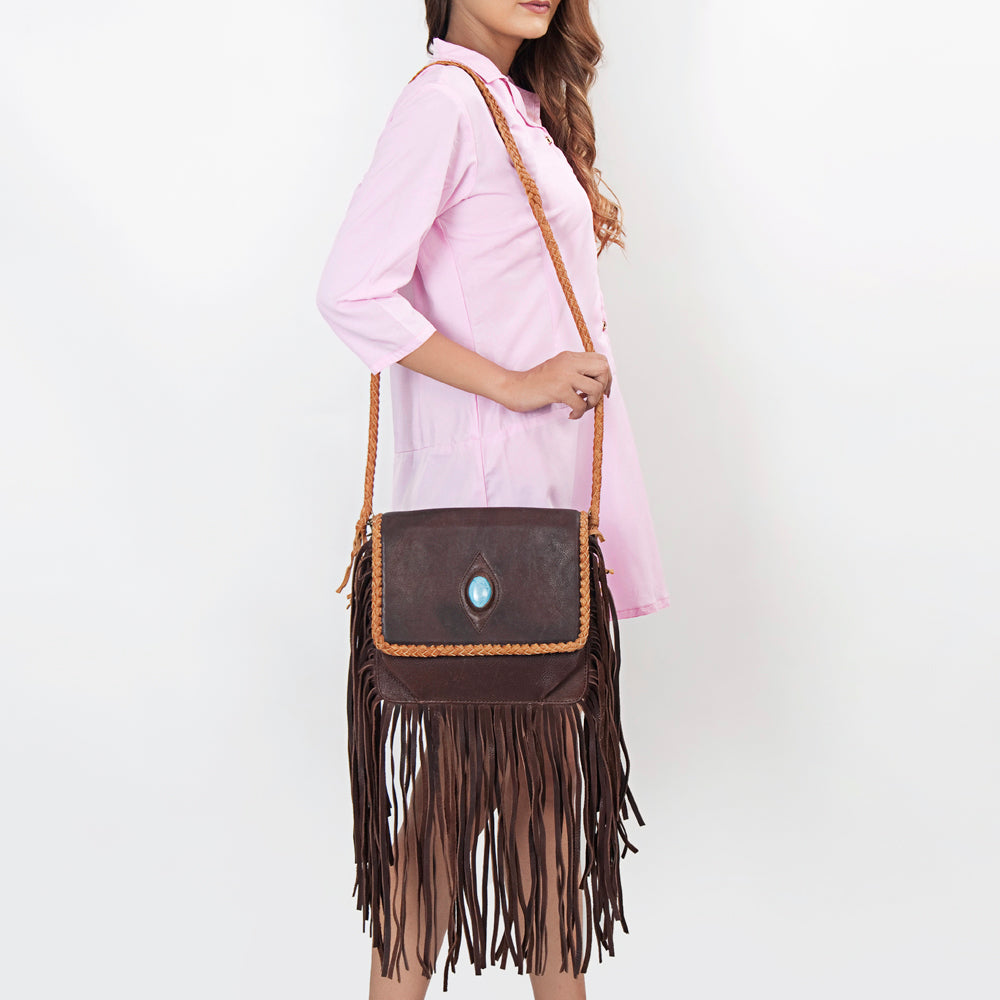 LC-ADBGD141 Crossbody Genuine Western Leather Women Bag