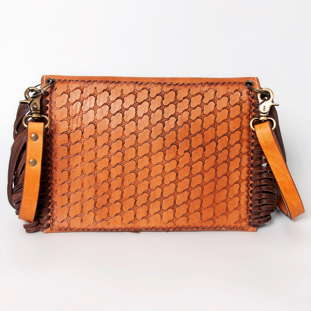 LC-ADBGA178 Envelope Genuine Western Leather Women Bag