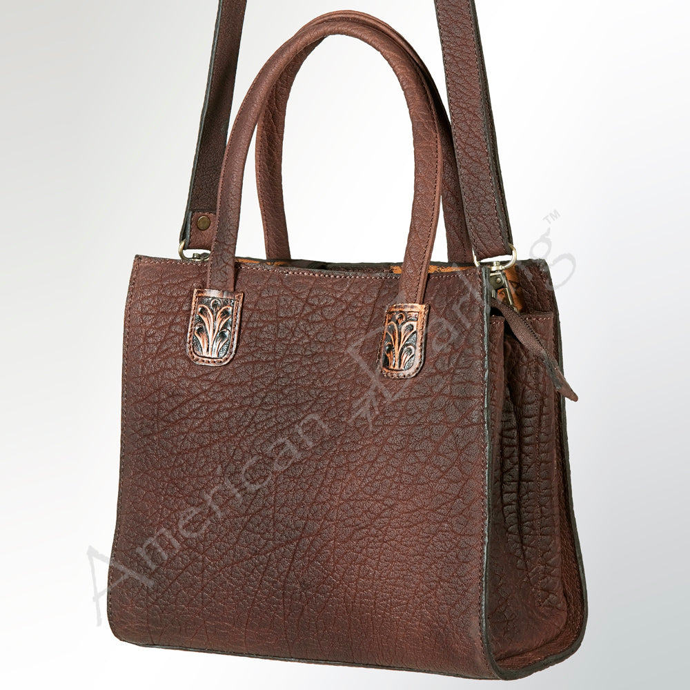 LC-ADBGZ385 Tote Genuine Western Leather Women Bag