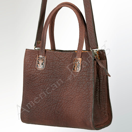 LC-ADBGZ385 Tote Genuine Western Leather Women Bag