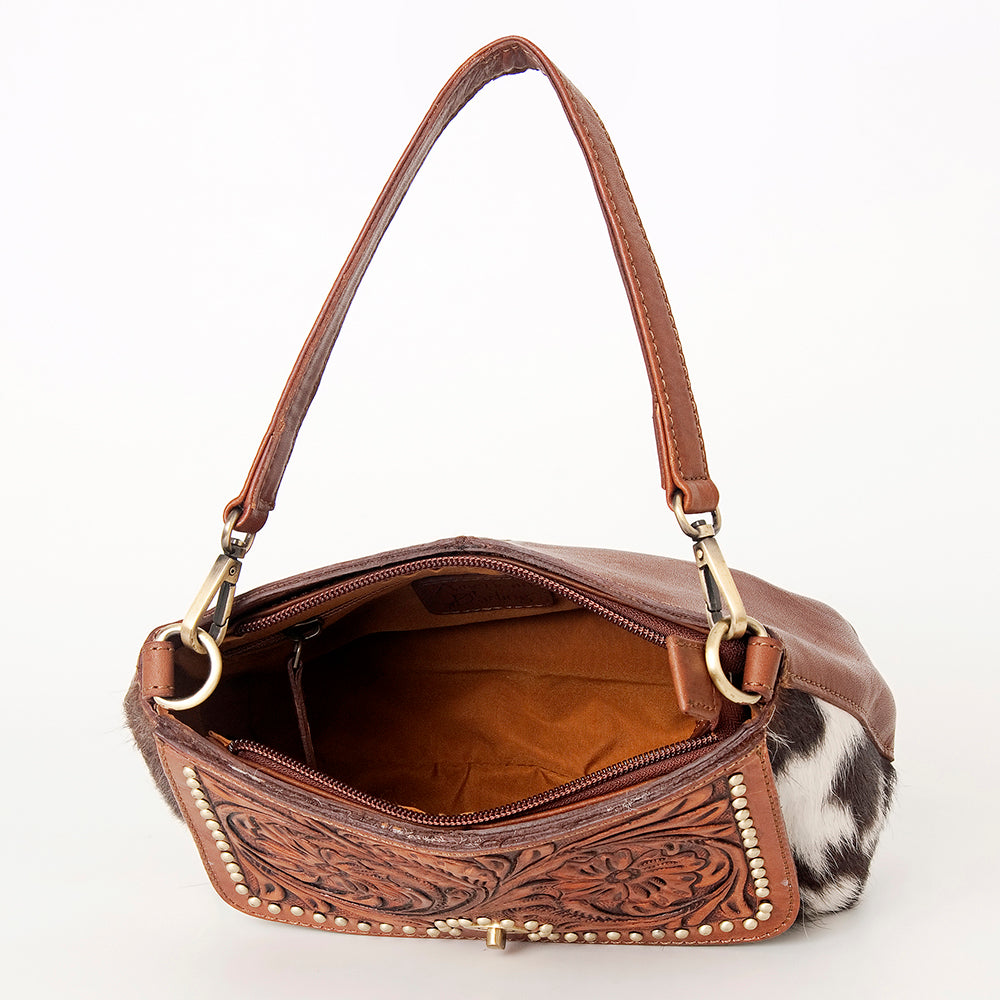 ADBGI177 Hobo Hair On Genuine Western Leather Women Bag