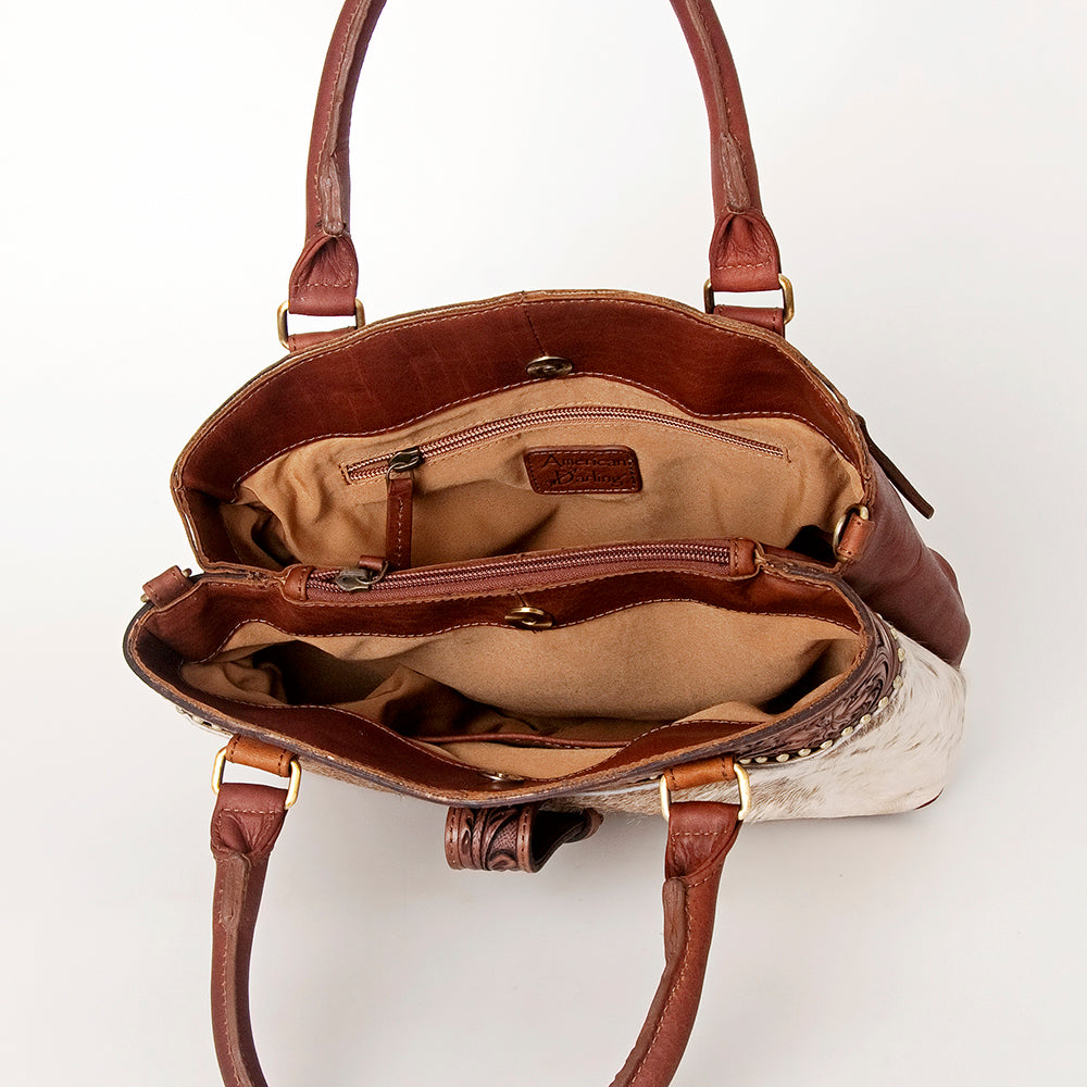 ADBGI180 Tote Hair On Genuine Western Leather Women Bag