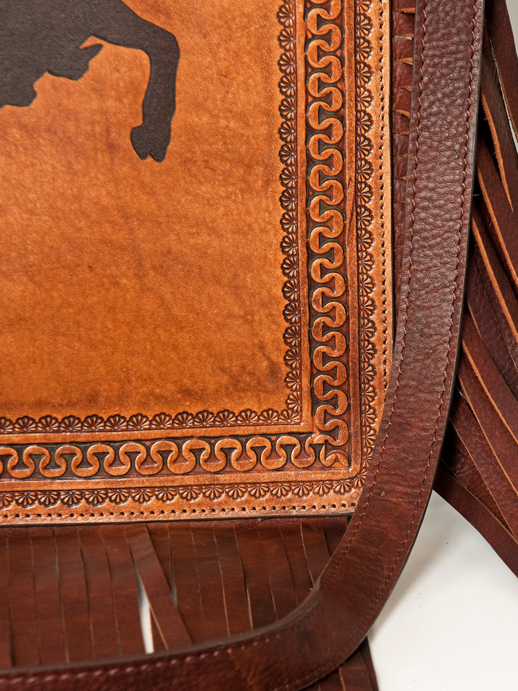 LC-ADBGZ388 Large Crossbody Genuine Western Leather Women Bag