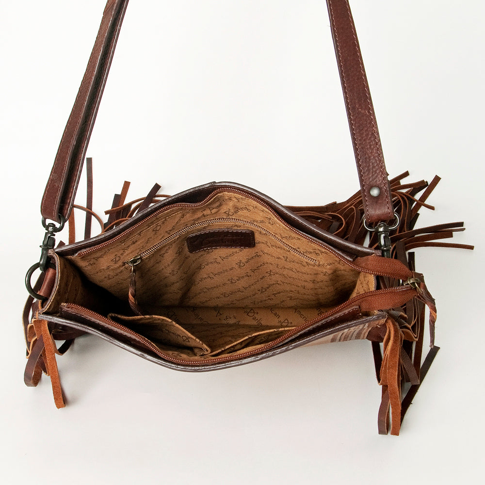 LC-ADBGZ388 Large Crossbody Genuine Western Leather Women Bag