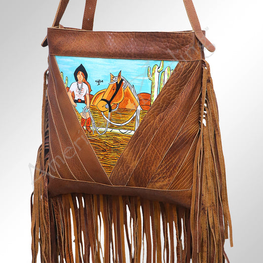 ADBGM170 Crossbody Genuine Western Leather Women Bag