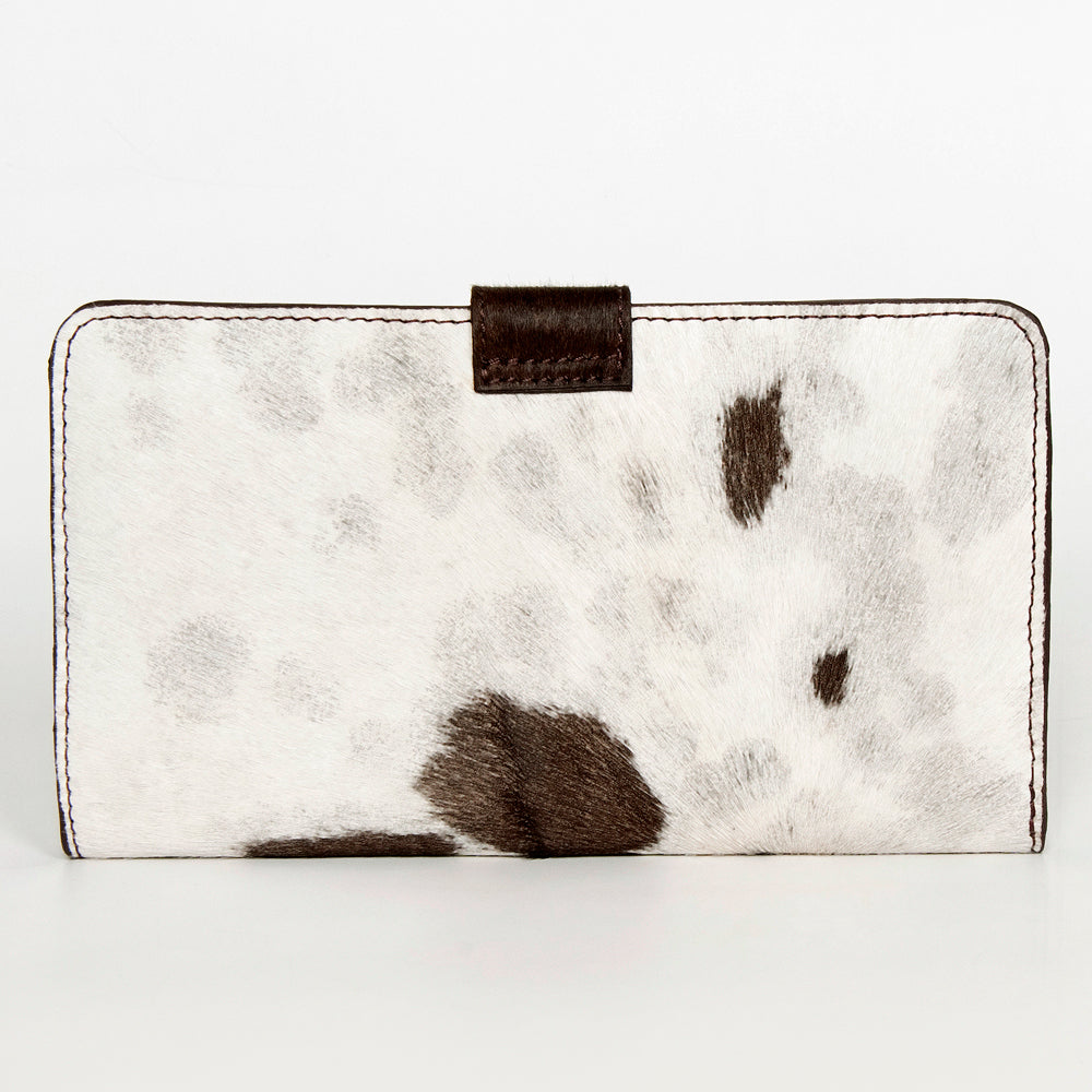 LC-ADBGZ397 Wallet Hair On Genuine Western Leather Women Bag