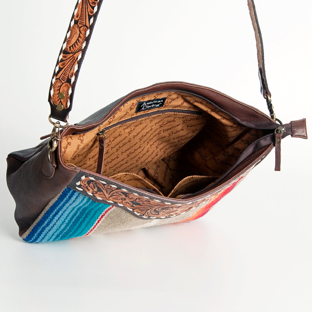 LC-ADBGA185  Crossbody Genuine Western Leather Women Bag