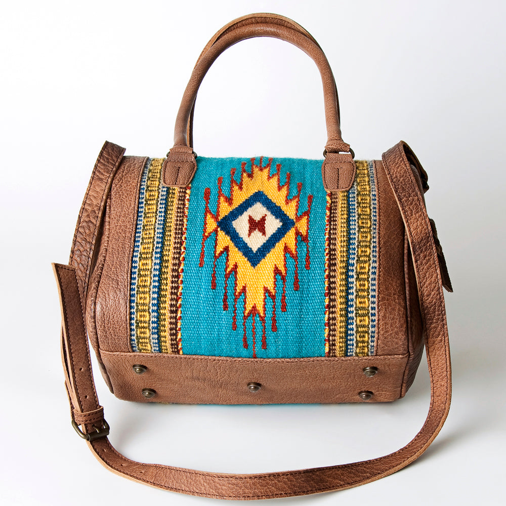 LC-ADBG714 Duffel Genuine Western Leather Women Bag